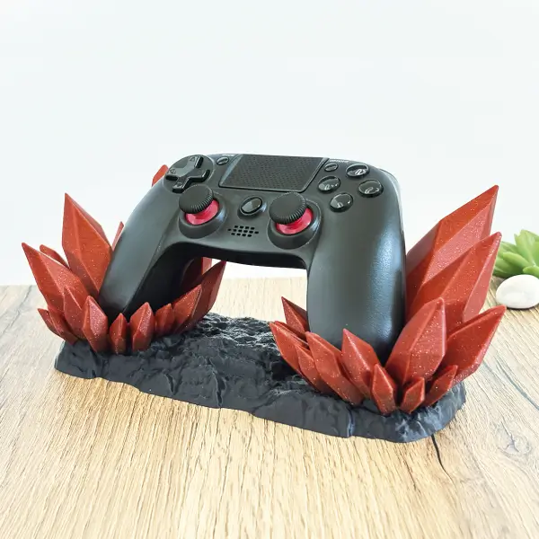 Base de mando de play estilo Cristales Rojos